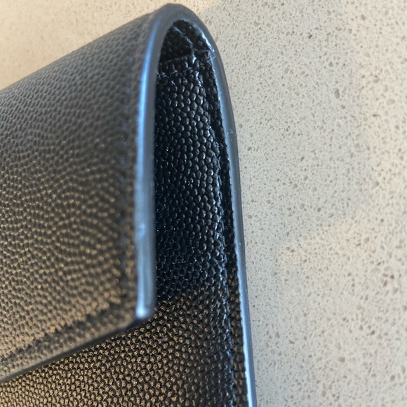 Saint Laurent uptown leather envelope pouch - Picture 7 of 12